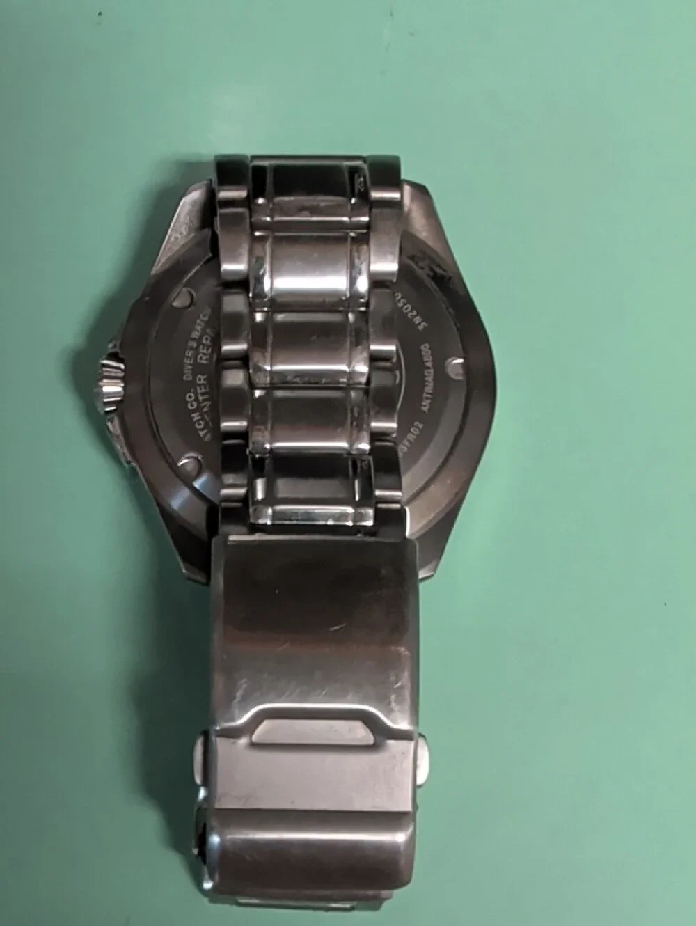 Citizen Promaster Silver Display Pod with Blue Dial Watch